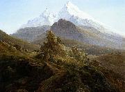 Caspar David Friedrich The Watzmann oil